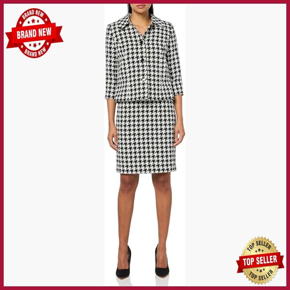 Women's 2pc Suit Set Long Sleeve Blazer Skirt Polyester Workwear